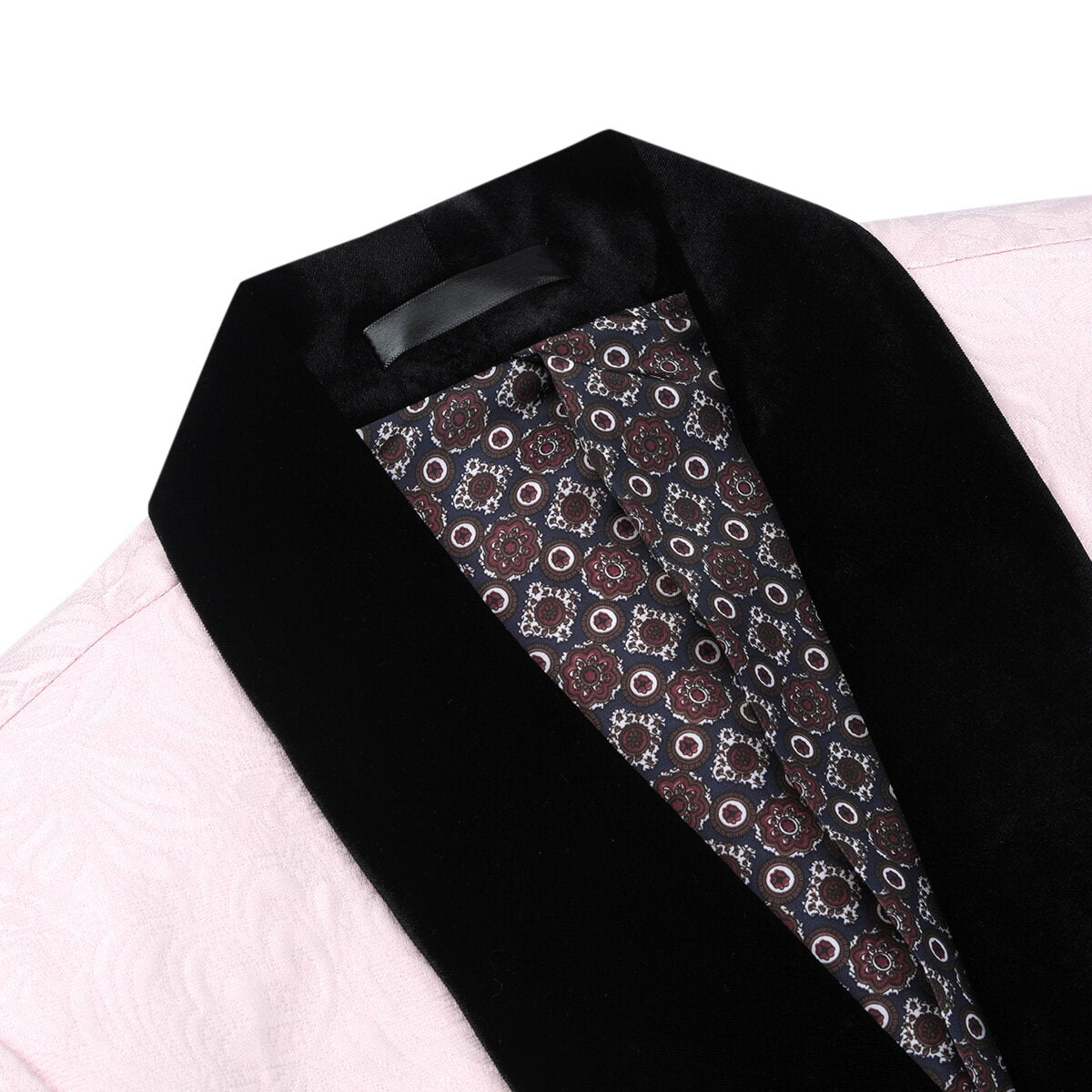 YFFUSHI Mens 3 Piece Butterfly Pattern Suit Set Business Casual Color-block 1 Button Blazer Pants Vest