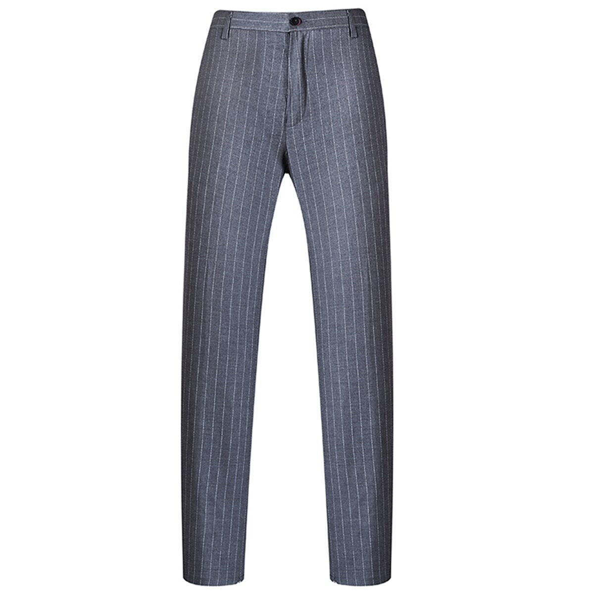YOUTHUP Mens 3 Piece Suit Slim Fit Pinstripe Formal Suits Notch Lapel Dress Blazer Waistcoat Trousers