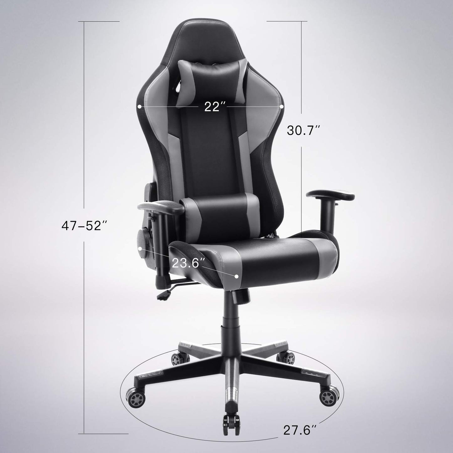 Gaming Stuhl LED Lautsprechern Gilmtter