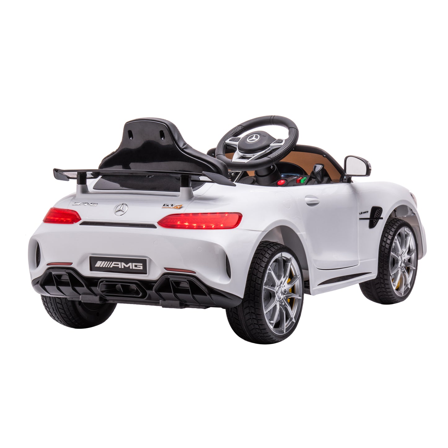 Voiture pour enfants Mercedes Benz Voiture télécommandée électrique jouet Plastique 109 x 57 x 45 cm Blanc
