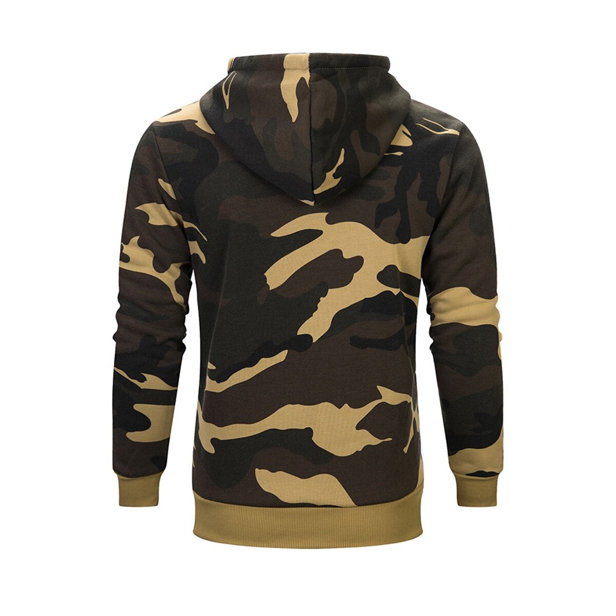 YOUTHUP Mens Camouflage Hoodie Loose Cotton Soft Hooded Top