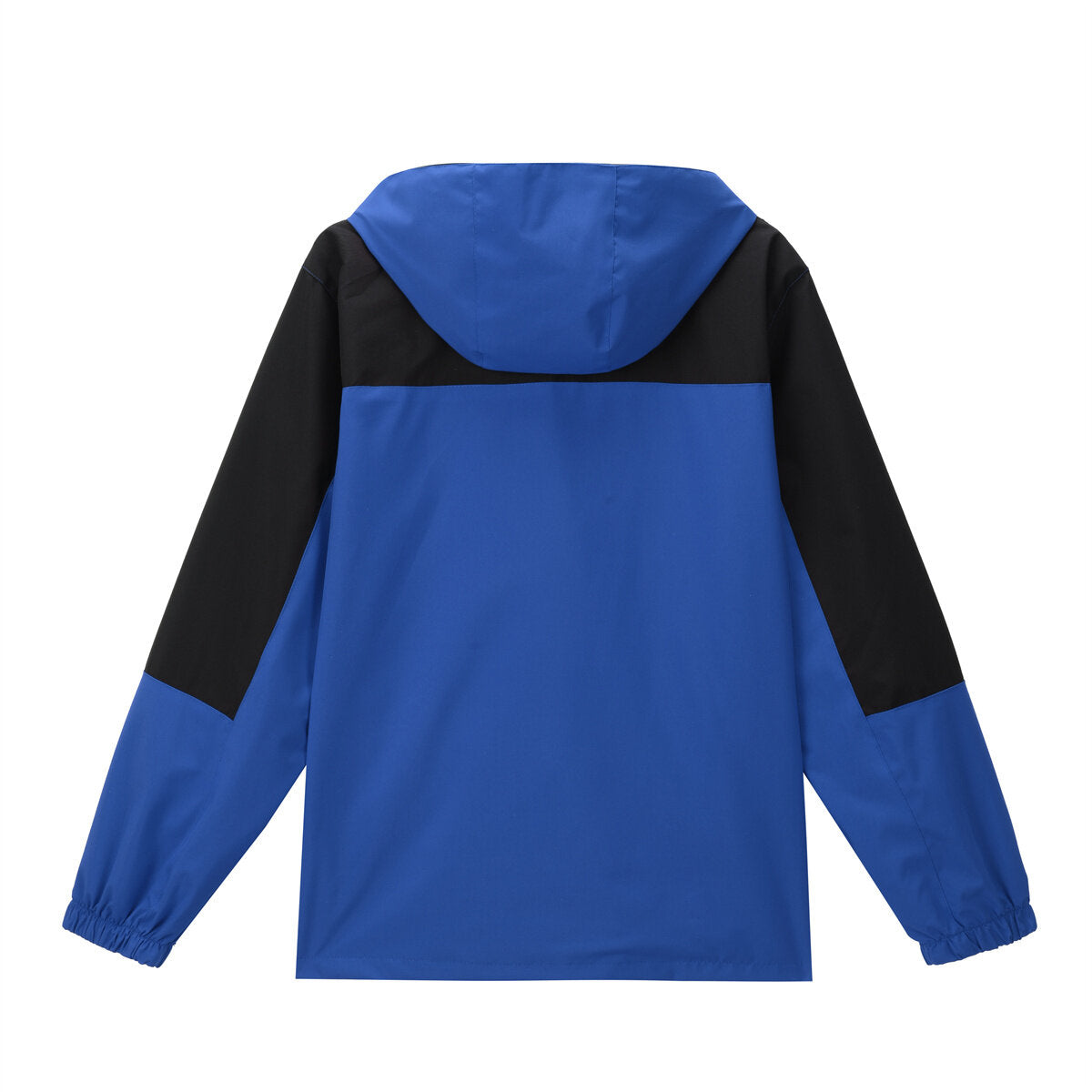 YOUTHUP Mens Lightweight Outdoor Jacket Hooded Waterproof Colorblock Coat