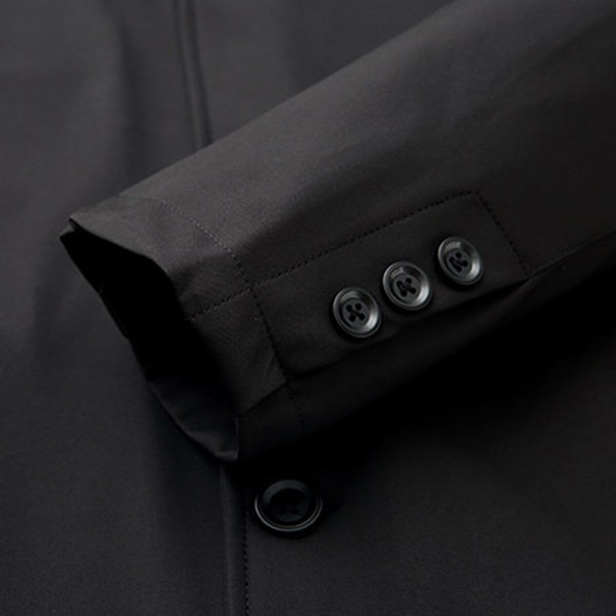 Youthup Mens Slim Fit Lapel Trench Coat Dust Coat