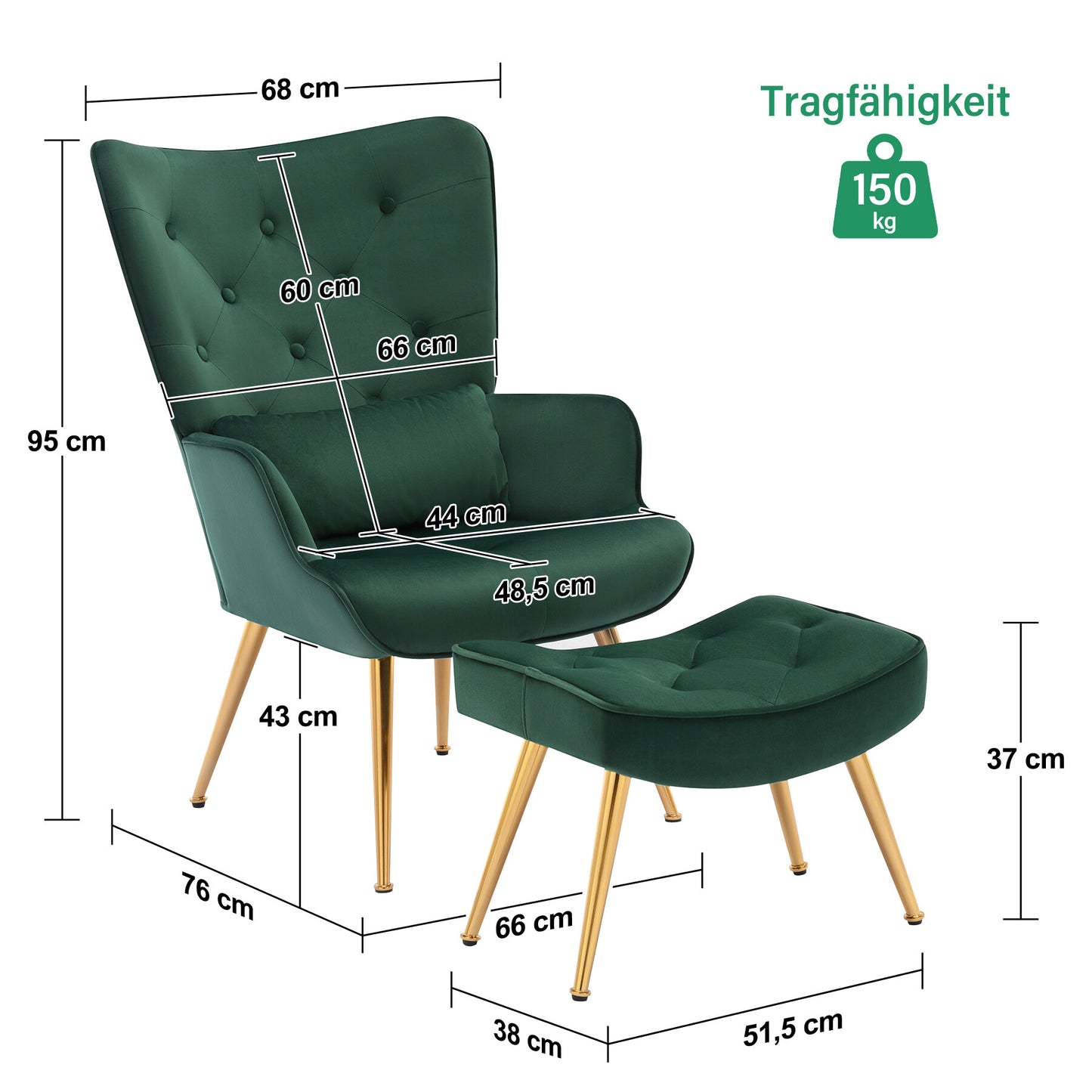 Ohrensessel Hugo