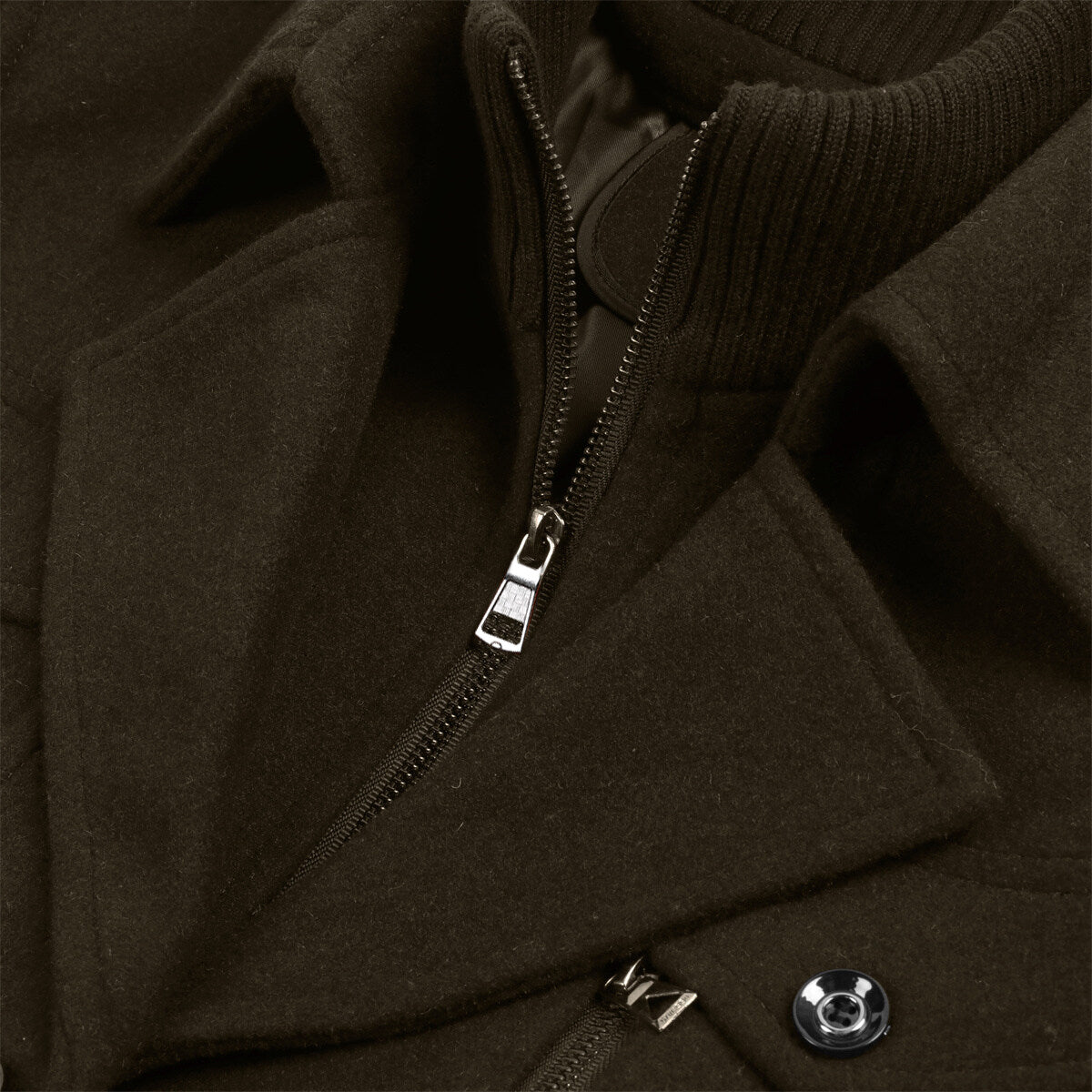 Youthup Mens Military Wool Coats Thin Fit Winter Trench Peacoat
