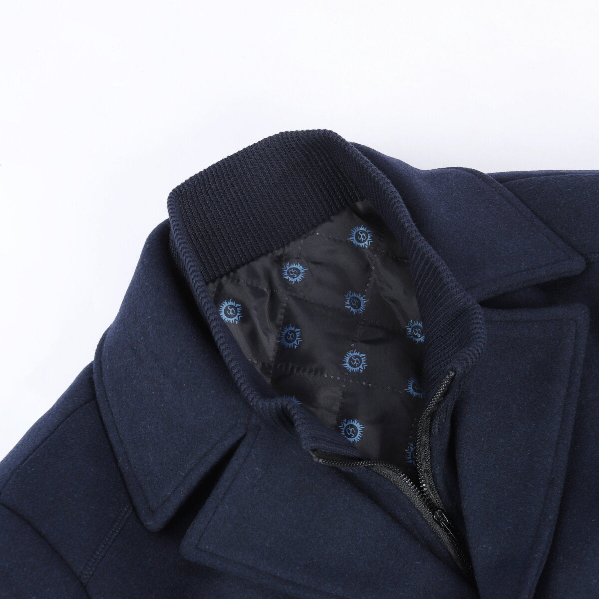 YOUTHUP Mens Wool Coat with Removable Gilet Slim Fit Winter Casual Outwear