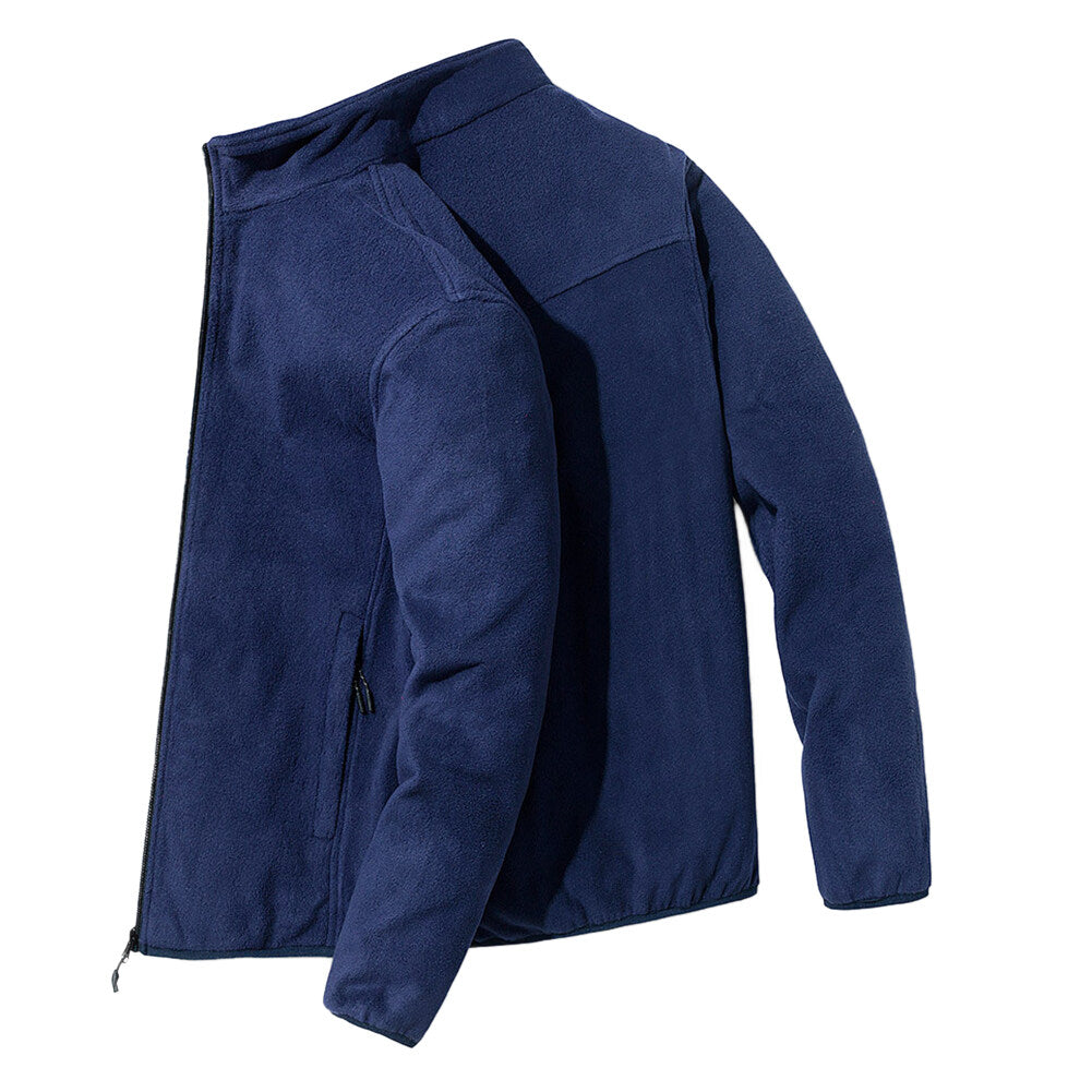 YFFUSHI Mens Lightweight Velvet Jacket