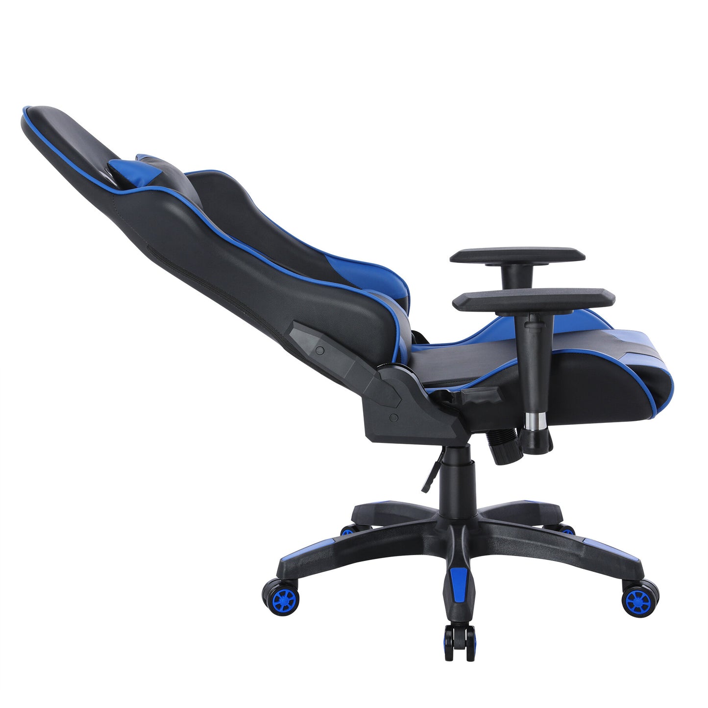 Cadeira Gamer HOMEMIYN (56x68x135 cm - Couro PU - azul)
