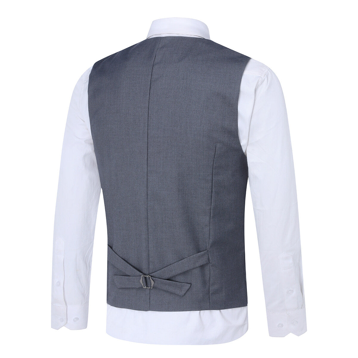 YFFUSHI Mens Business Slim Fit Notched Lapel Suit Vest