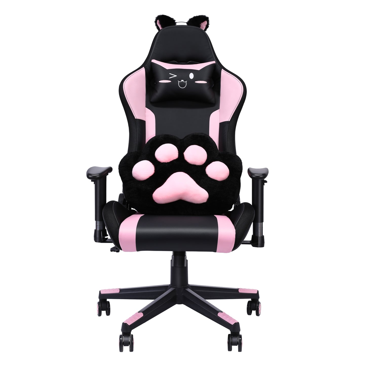 Cadeira Gamer HOMEMIYN (56x68x135 cm - Couro PU - pobre)