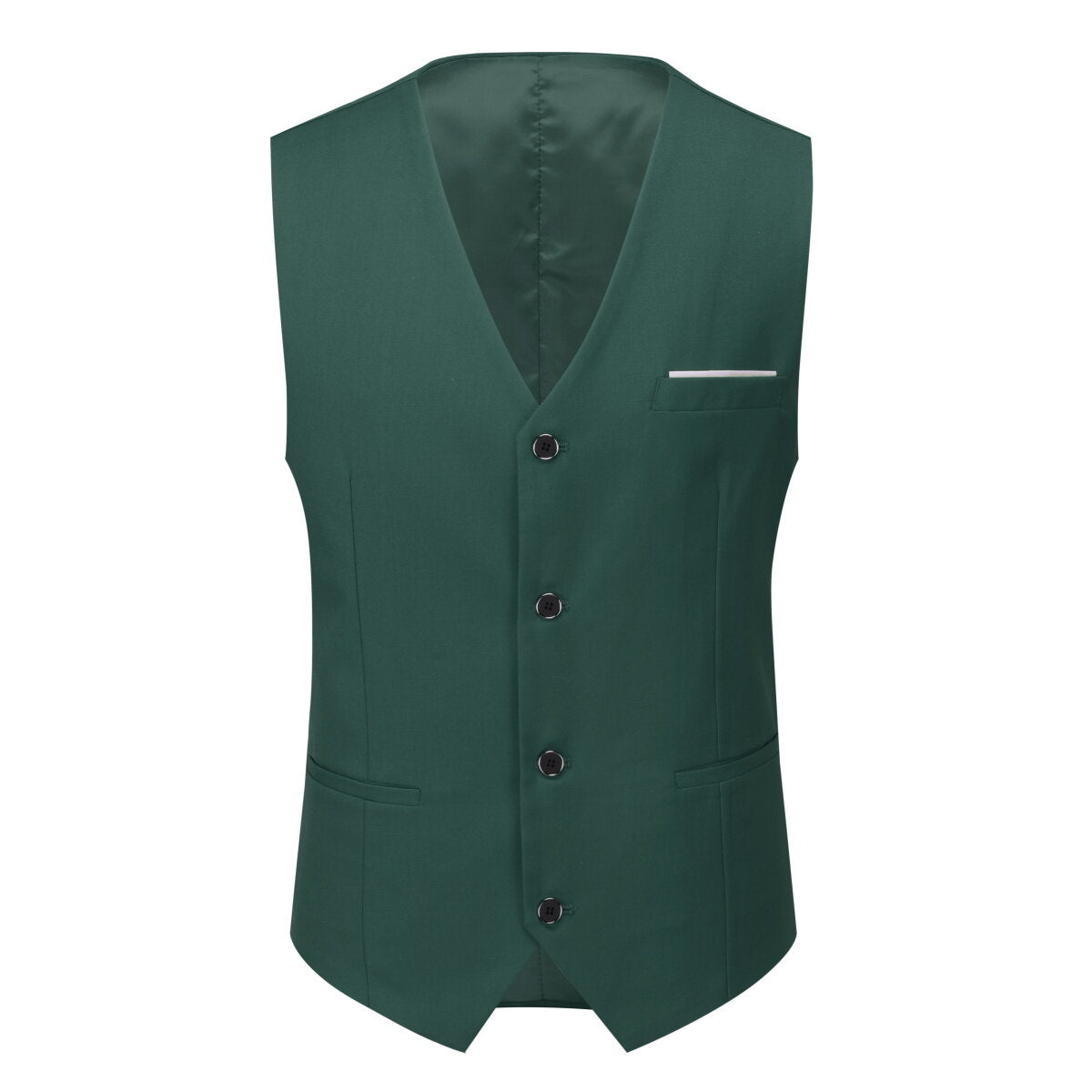 YFFUSHI Mens 3Pce Wedding Banquet Business Suit Slim Fit Blazer and Vest and Pants