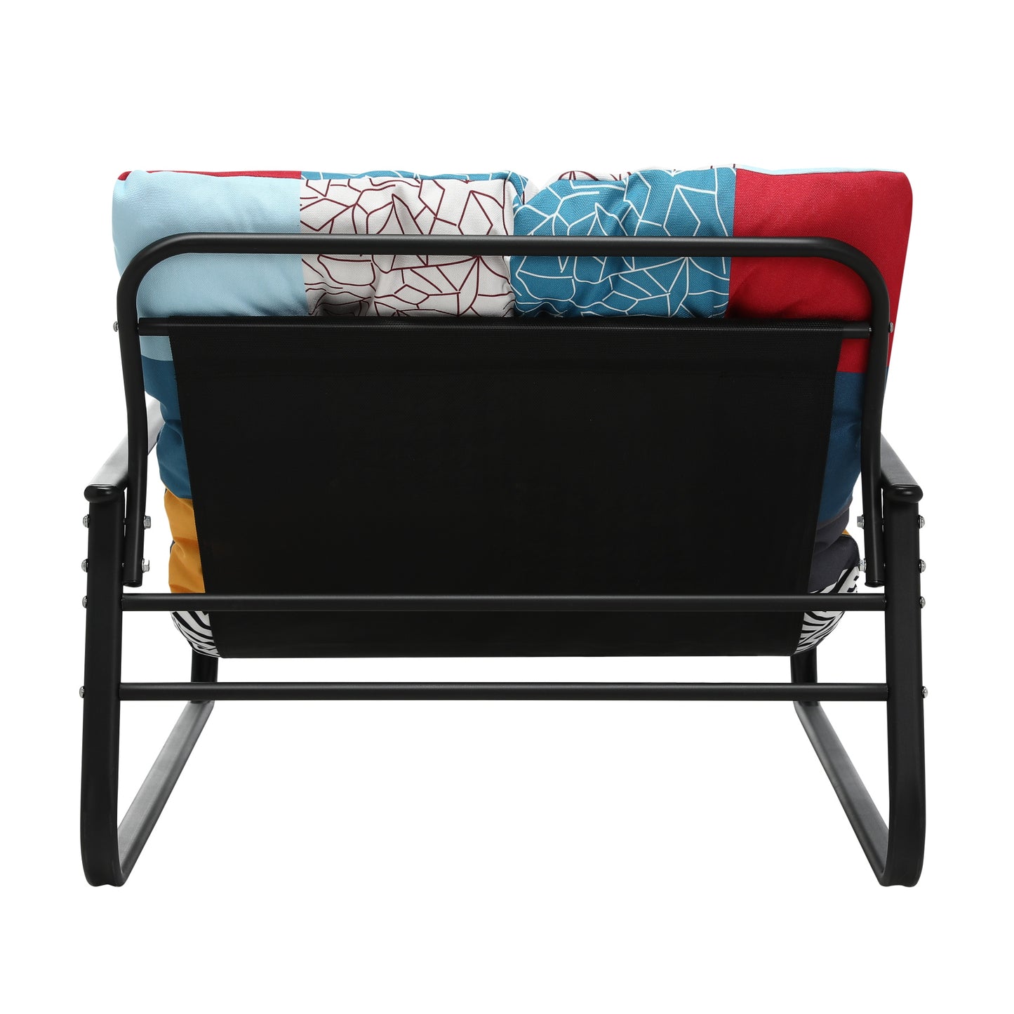 Cadeira de jardim HOMEMIYN (116,5 x 92 x 72 cm - aço - várias cores)