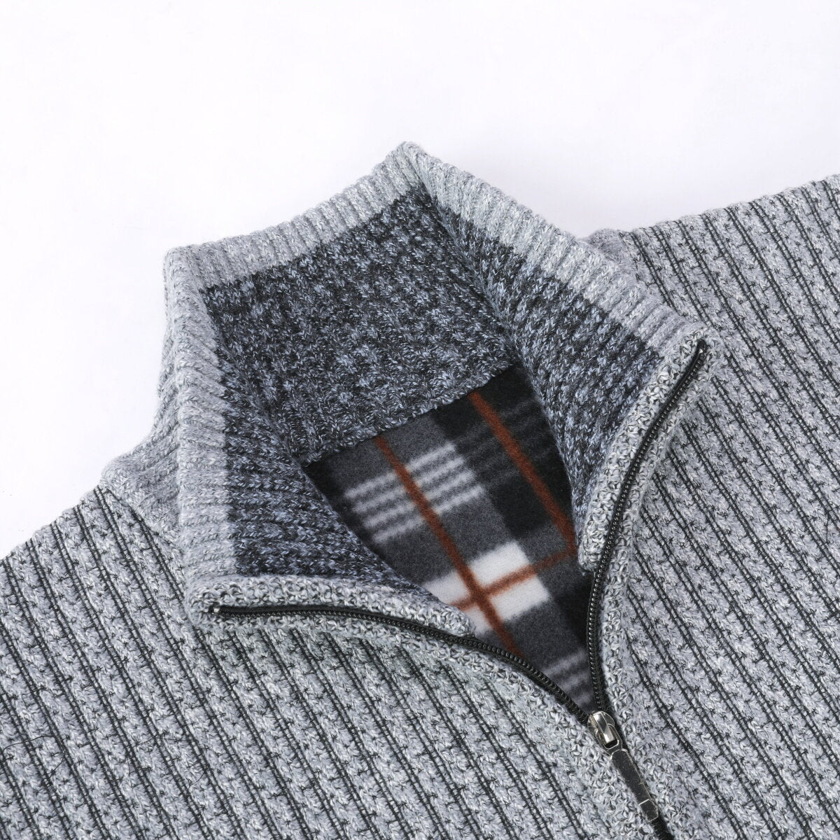 YFFUSHI Mens Slim Fit Solid Color Knit Cardigan