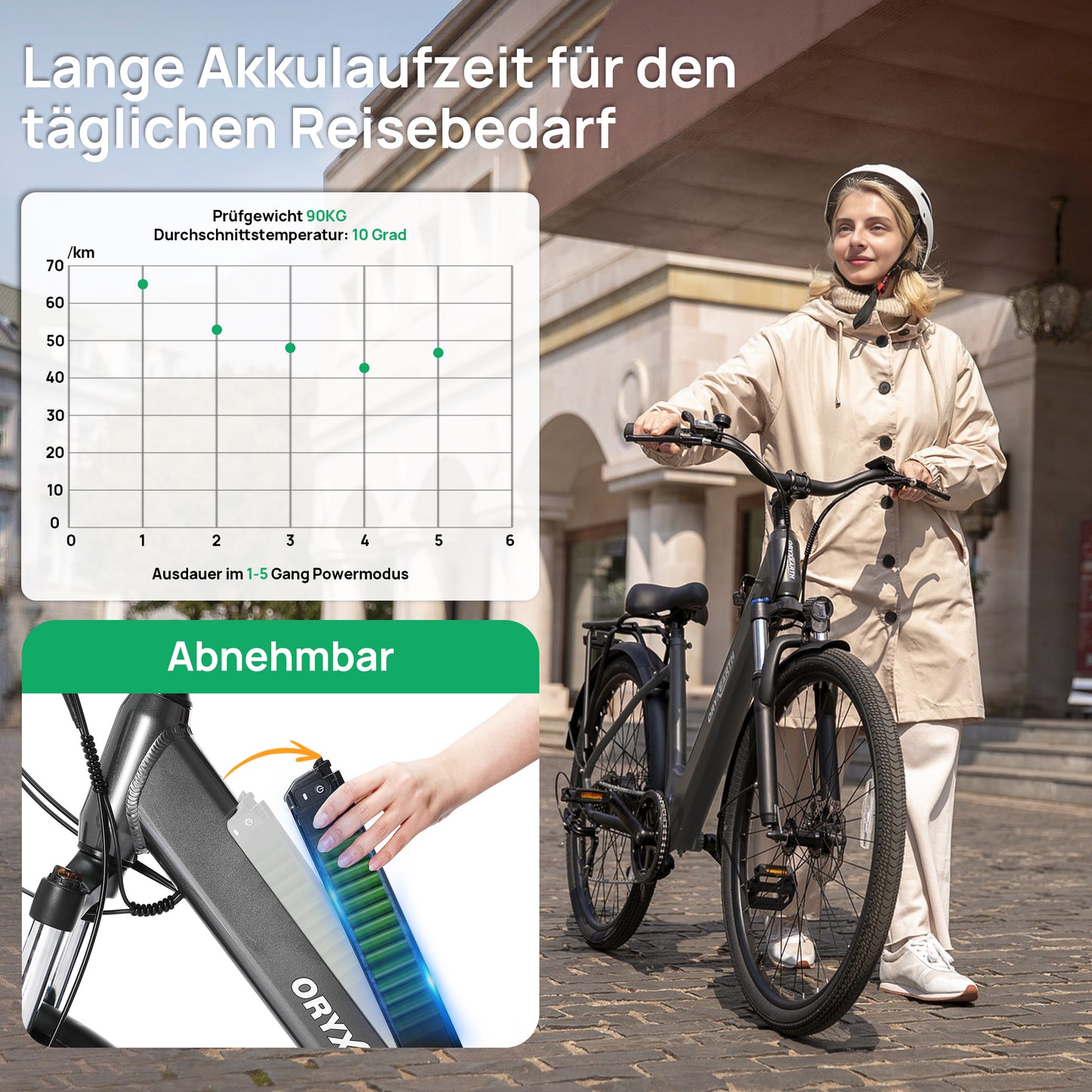 Bicicleta Elétrica Oryxearth 250W-SHIMANO7V (rodas de 27,5 cm - alumínio cinza brilhante)