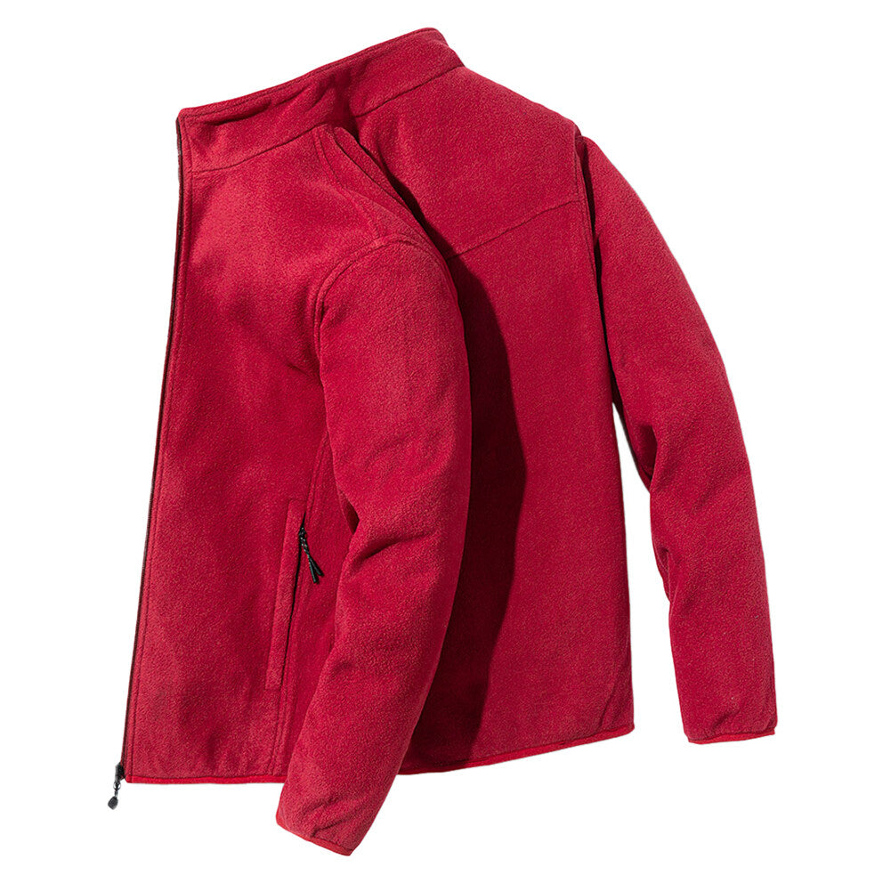 YFFUSHI Mens Lightweight Velvet Jacket