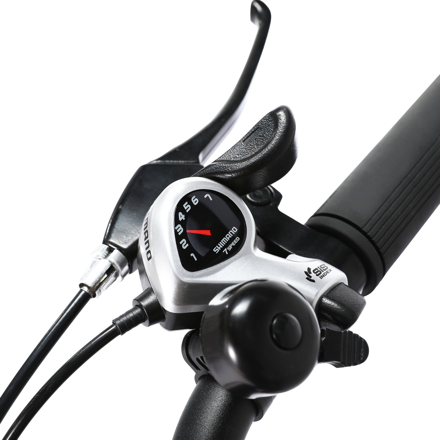 Bicicleta Elétrica Oryxearth 250W-SHIMANO7V (rodas de 27,5 cm - Preto mate)