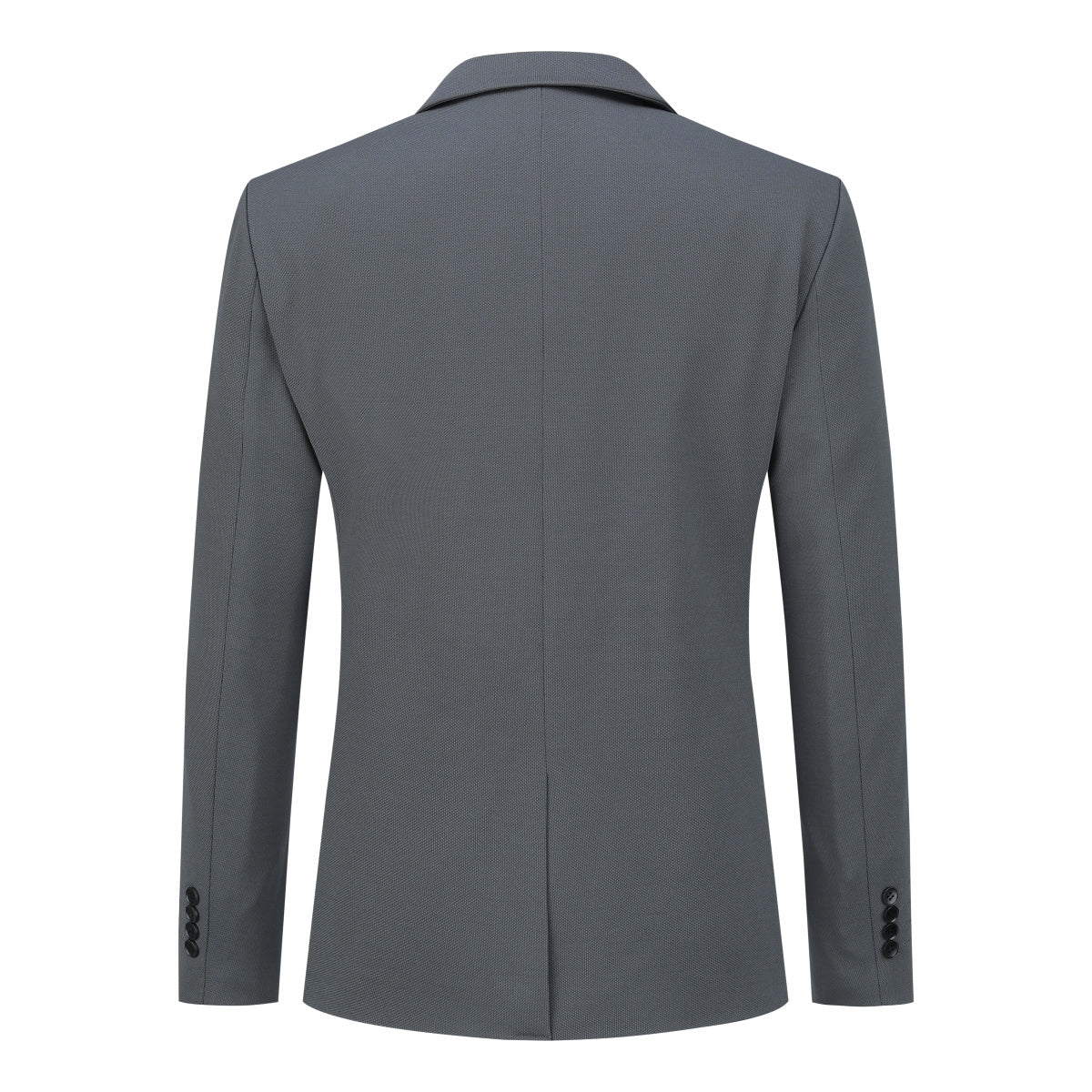 Cloudstyle Men's Suit Jacket One Button Slim Fit  Business Daily Black Blazer