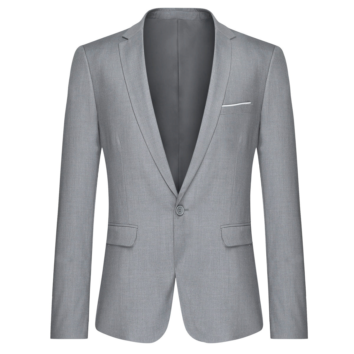 Cloudstyle Men's Suit Jacket One Button Slim Fit Sport Coat Business Daily Blazer