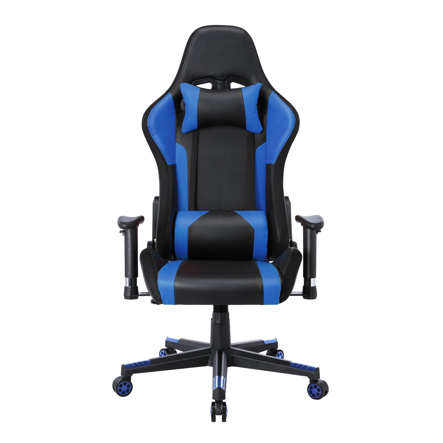 Gamingstoel met RGB LED-verlichting en luidsprekers Gamingstoel in racestijl Kantoorstoel PU-leren pc-stoel