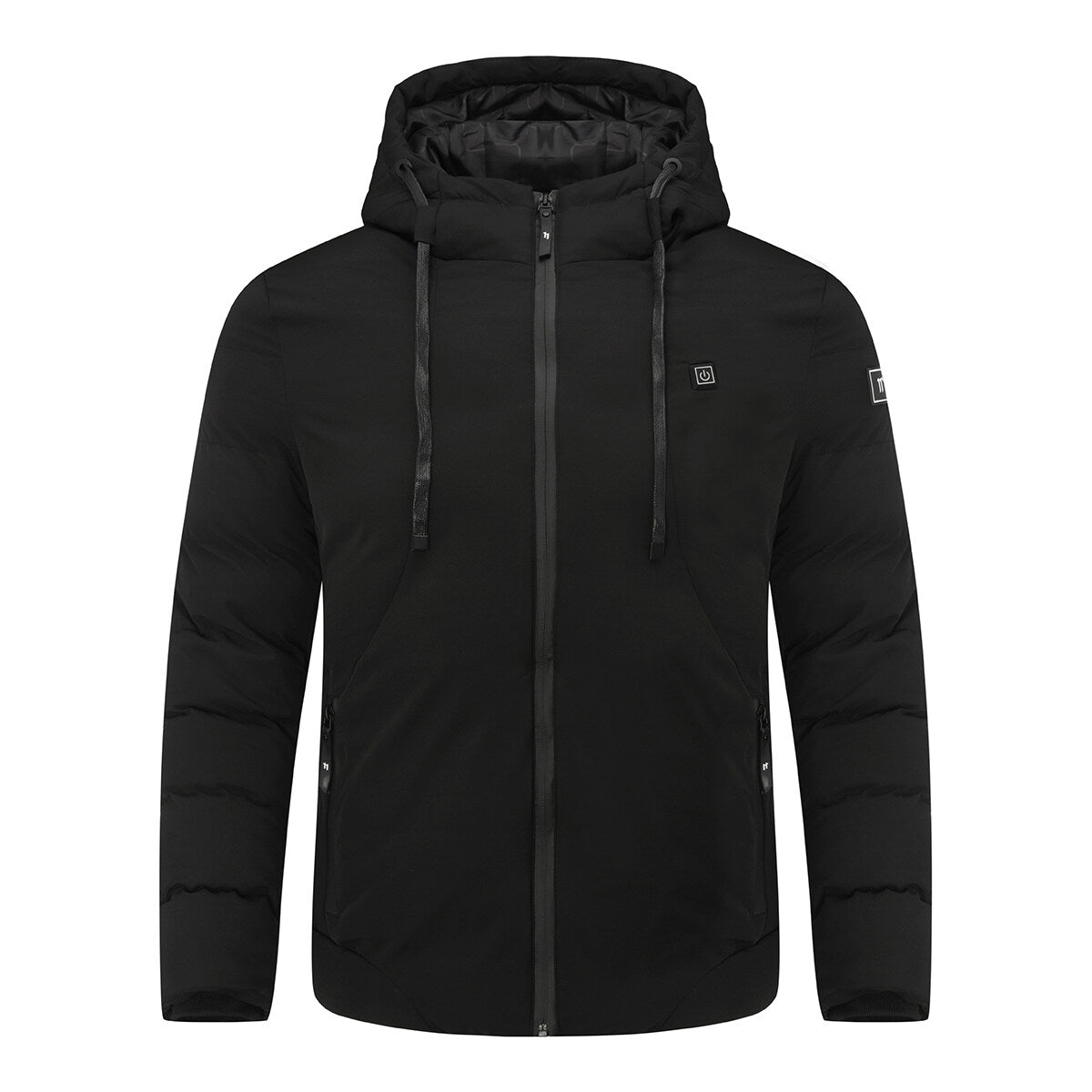 YFFUSHI Mens Heated Down-Padded Coat Puffer Jacket