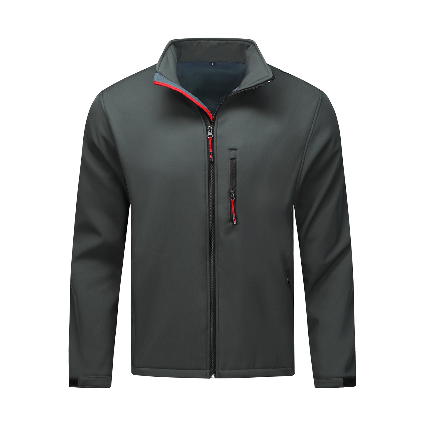 YOUTHUP Mens Lapel Zipper Waterproof Jacket