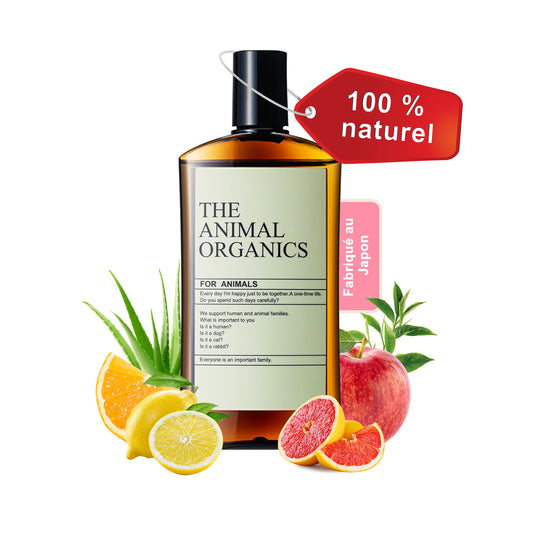 Soins THE ANIMAL ORGANICS Gouttes pour les oreilles de chien Fabriquées au Japon 100 ml
