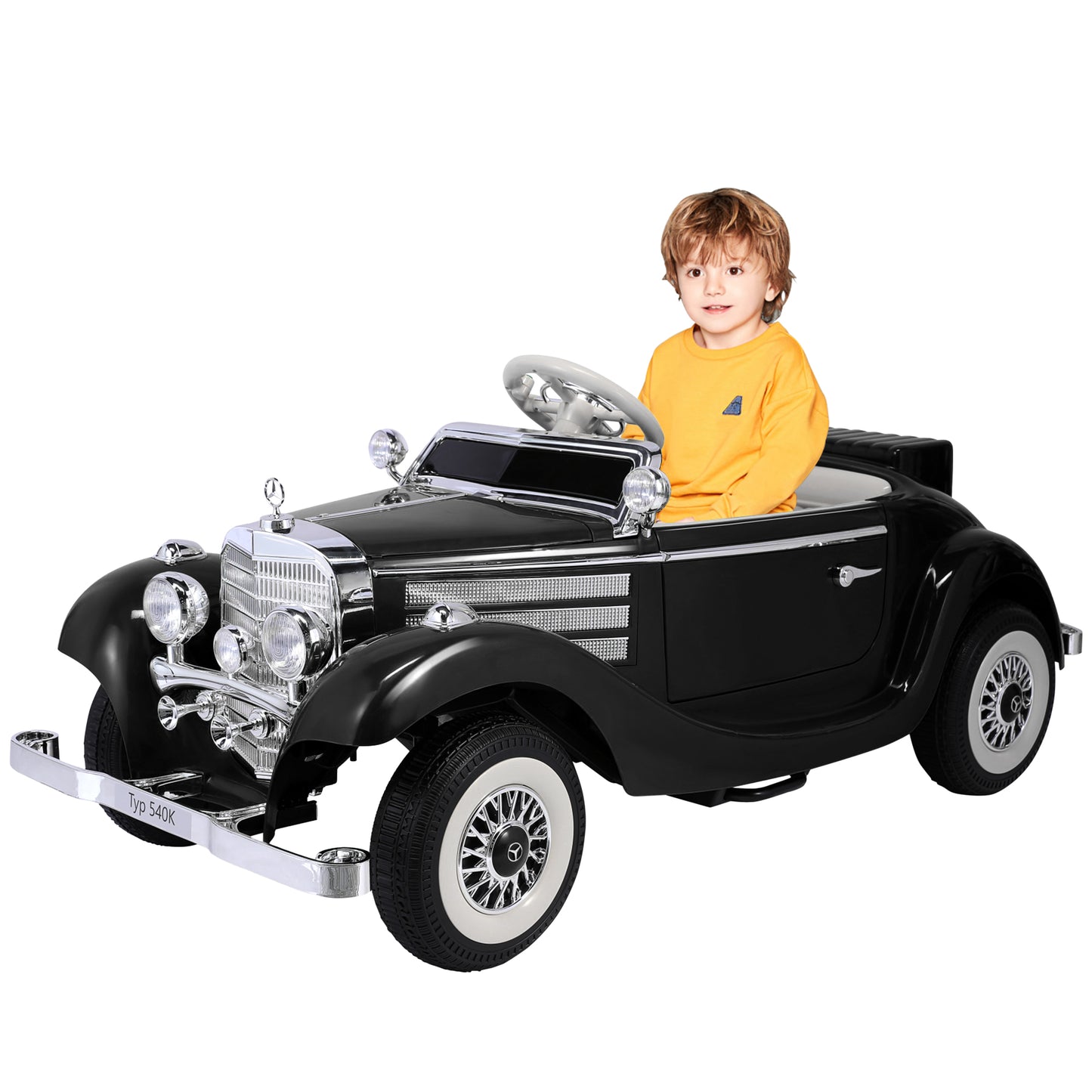 Kinderspeelgoedauto zwart