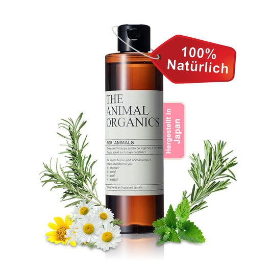 Champú para animales THE ANIMAL ORGANICS Champú para perros Natural Hecho en Japón 250 ml