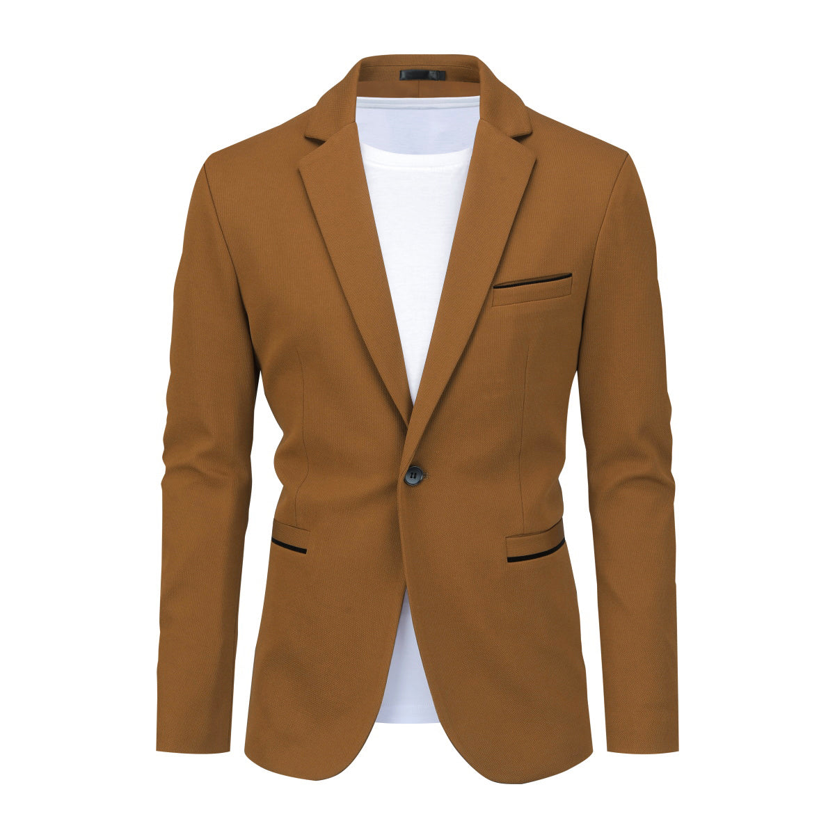Cloudstyle Men's Suit Jacket One Button Slim Fit Sport Coat Business Daily Blazer