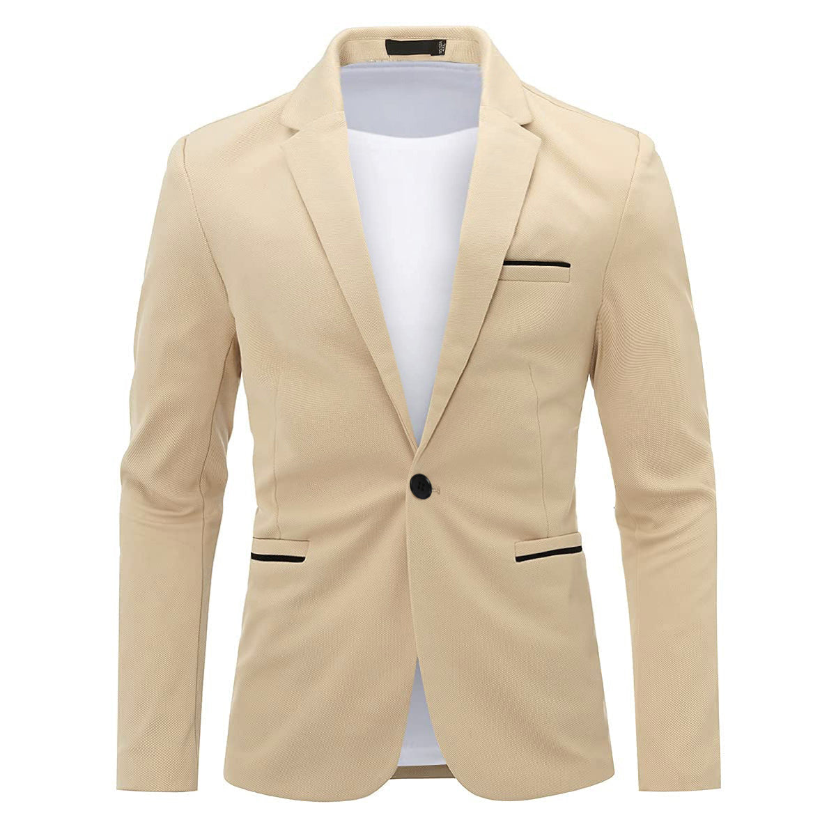 Cloudstyle Men's Suit Jacket One Button Slim Fit Sport Coat Business Daily Blazer