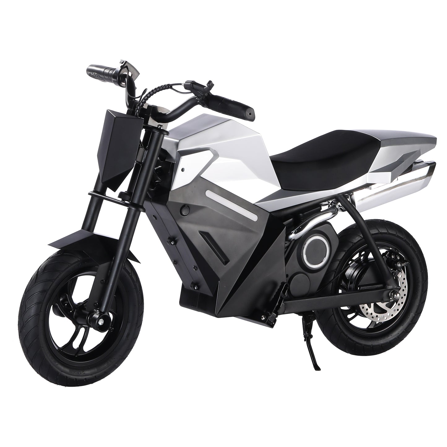 Moto électrique pour enfants, 16 km/h, 250 W, 12,5", 3 vitesses, LED