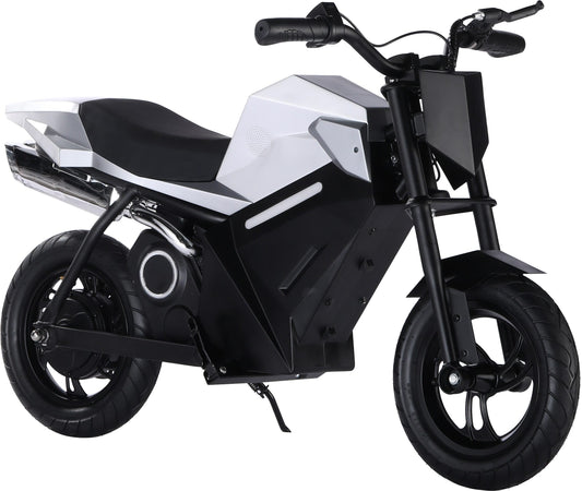 Elektrische kindermotor, 16 km/u, 250 W, 12,5", 3 versnellingen, LED