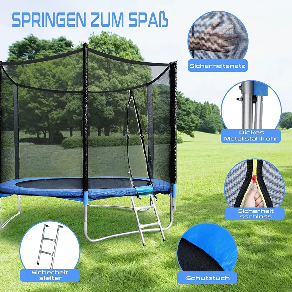 Trampolin Gartentrampolin 12FT