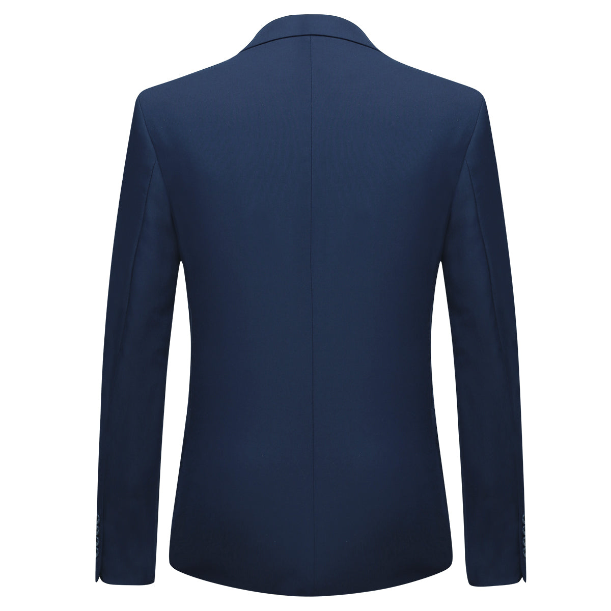 Cloudstyle Men's 3-Piece 2 Buttons Slim Fit Solid Color Jacket Smart Wedding Formal Suit