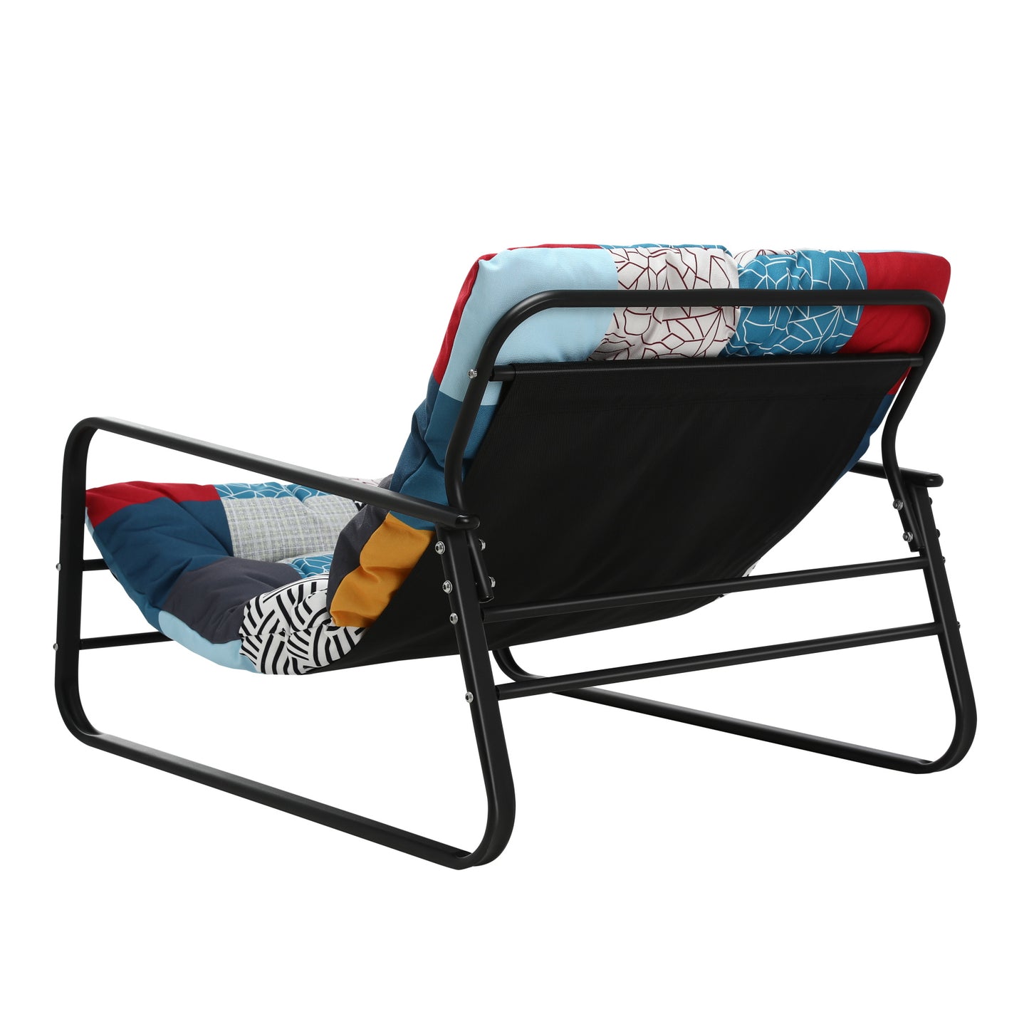 Cadeira de jardim HOMEMIYN (116,5 x 92 x 72 cm - aço - várias cores)