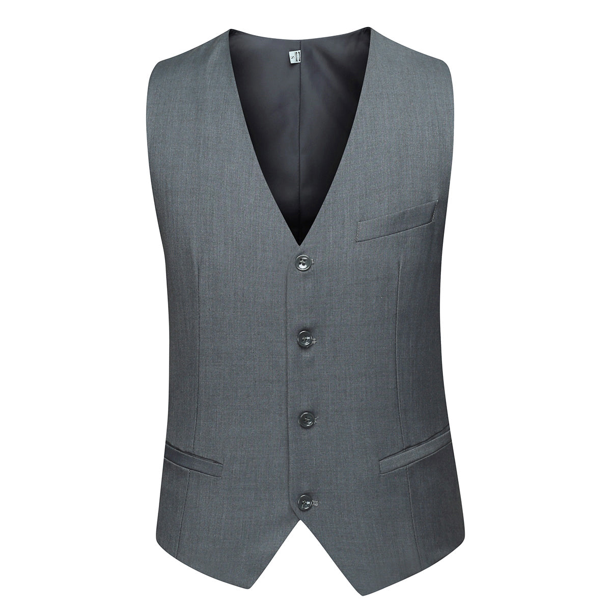Cloudstyle Mens 3-Piece Suit Notched Lapel One Button Slim Fit Formal Jacket Vest Pants Set