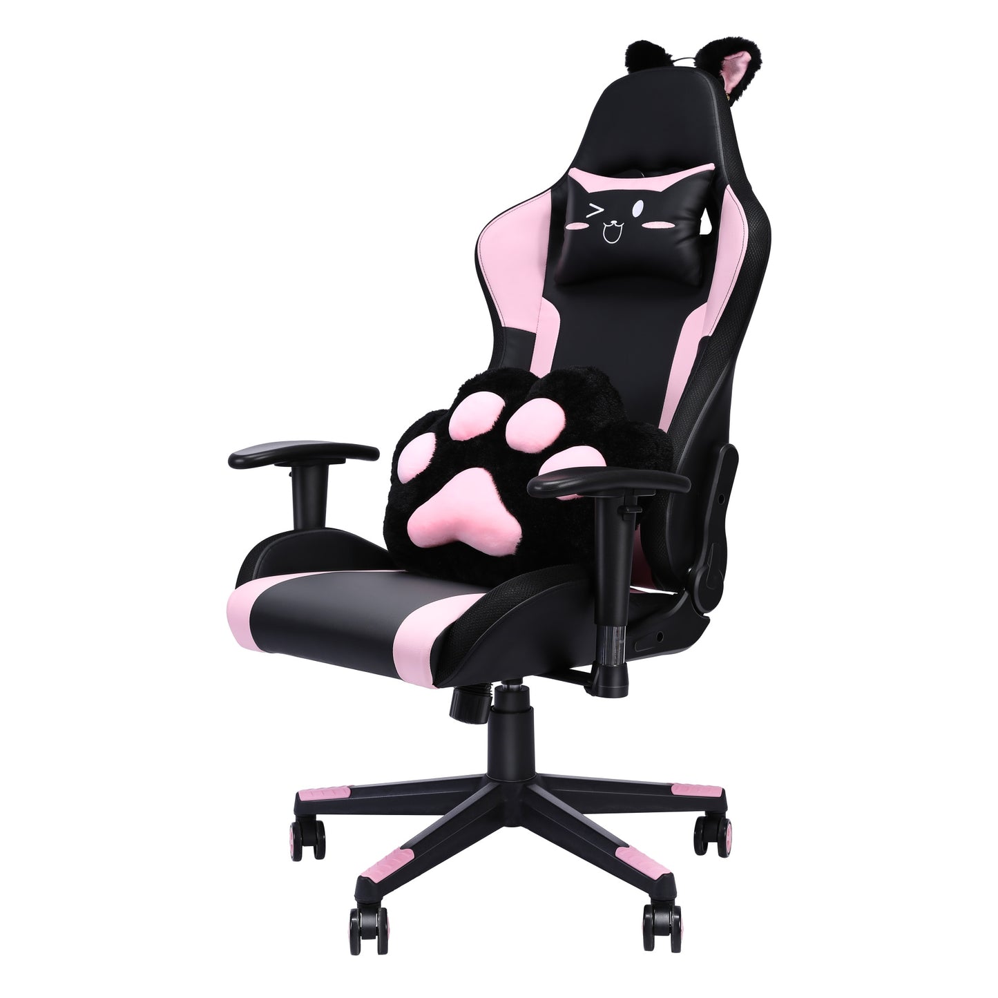 Cadeira Gamer HOMEMIYN (56x68x135 cm - Couro PU - pobre)