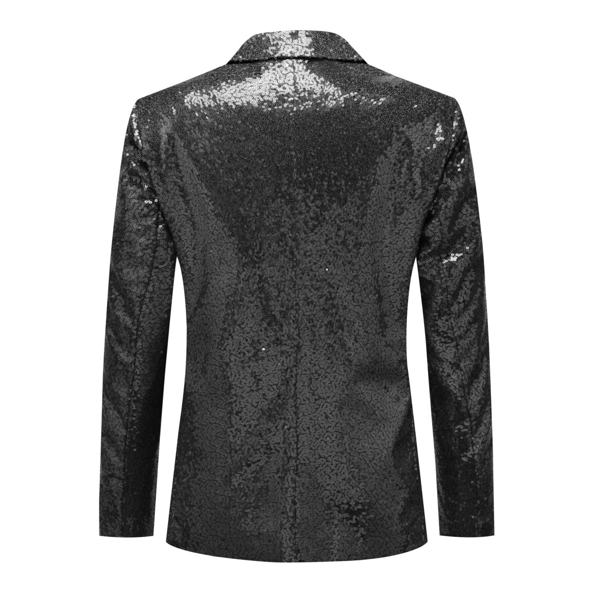 Cloudstyle Mens One Button Sequin Dress Suit Jacket Party Festival Tuxedo Sport Coat