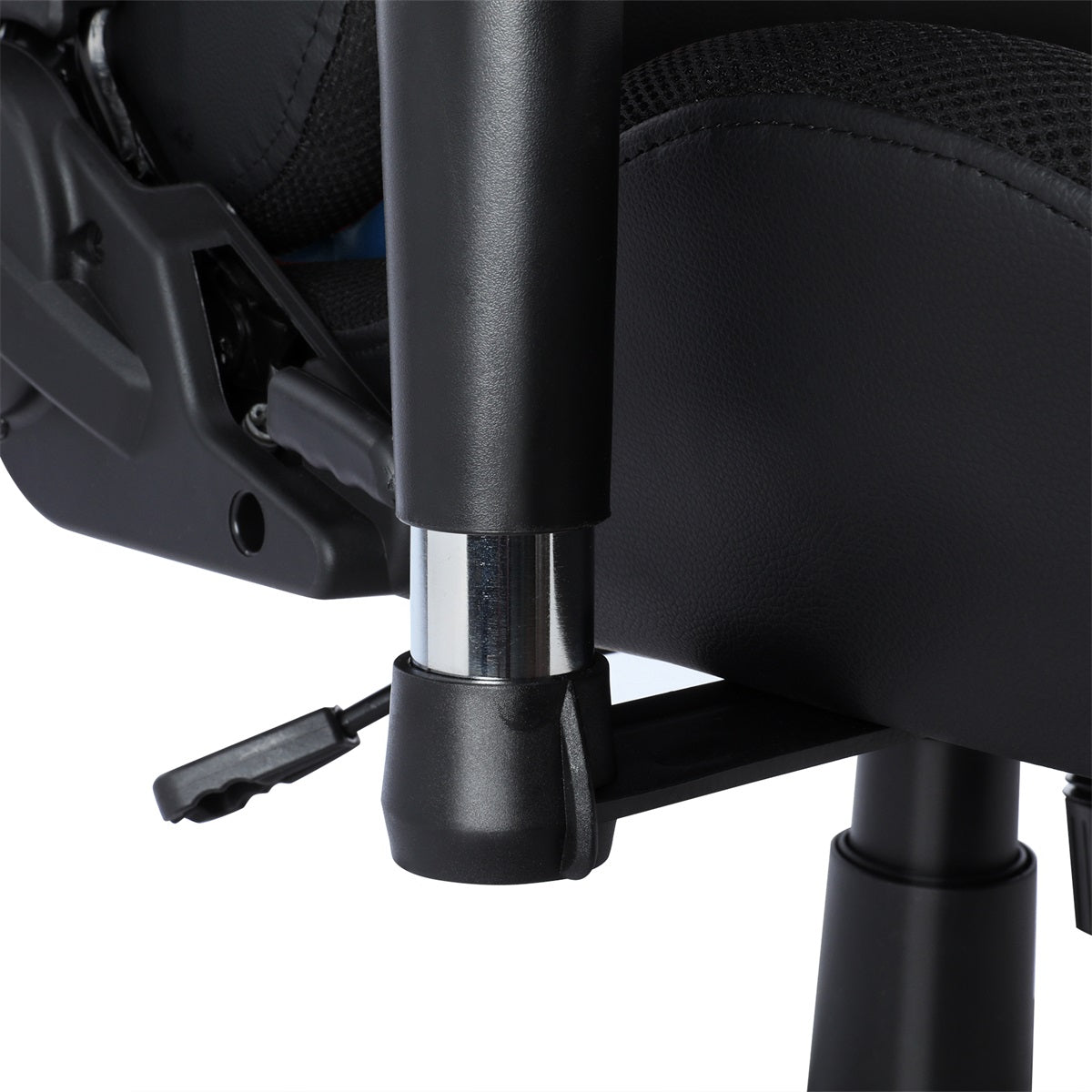 Cadeira de jogo com luzes LED RGB e alto-falantes Cadeira de gaming Cadeira de escritório estilo racing Cadeira PC de couro PU