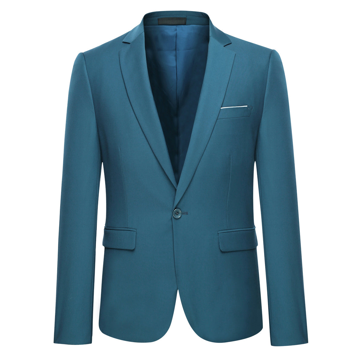 Cloudstyle Men's 2-Piece Suits Slim Fit 1 Button Dress Suit Jacket Blazer & Pants Set