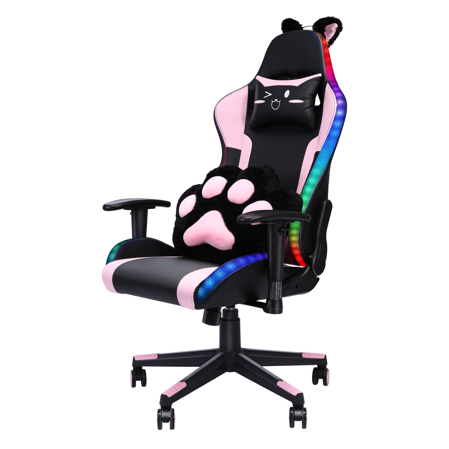 Cadeira Gamer HOMEMIYN (56x68x135 cm - Couro PU - pobre)