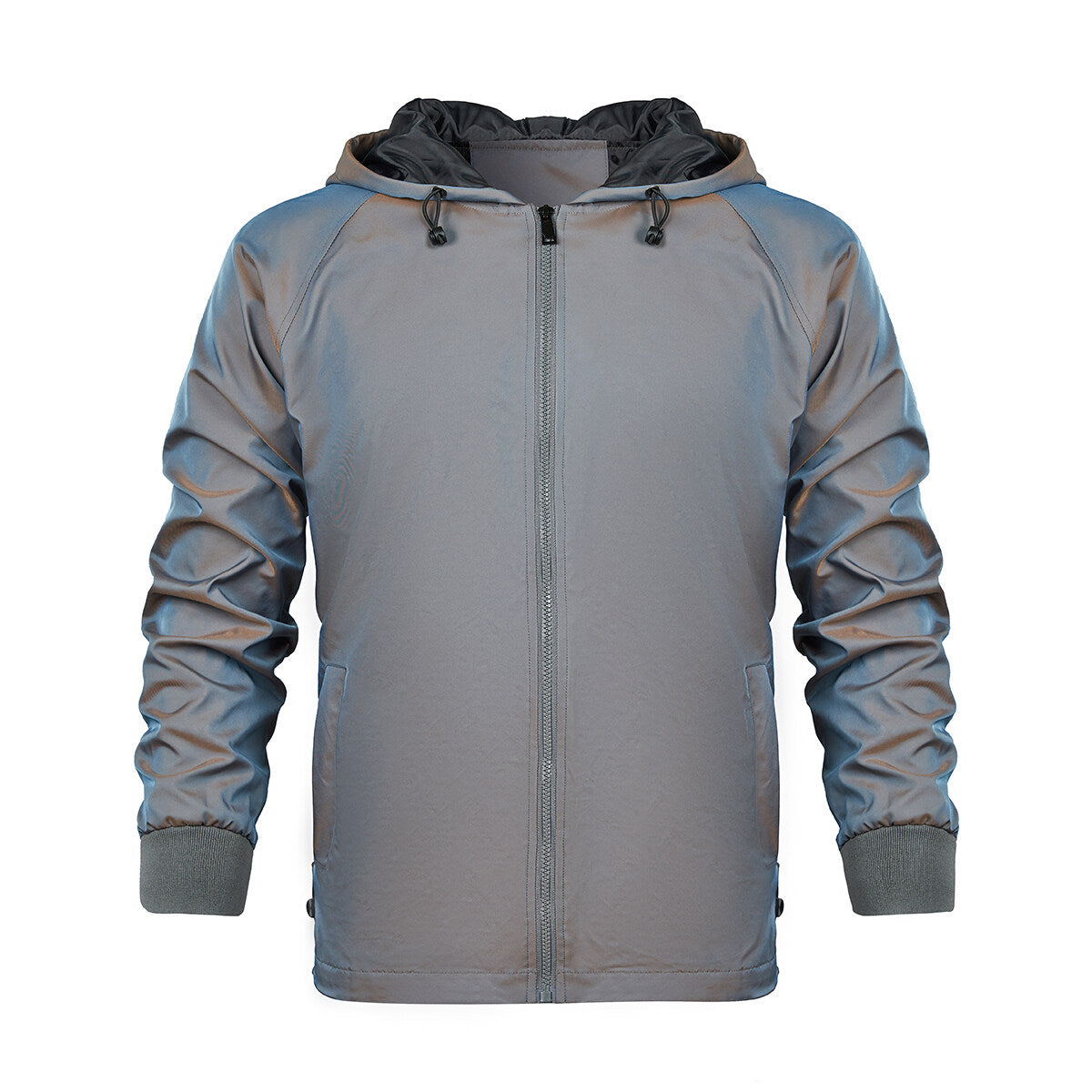 YFFUSHI Mens Hooded Sports Jacket Outdoor Sunscreen Lightweight Hoodie