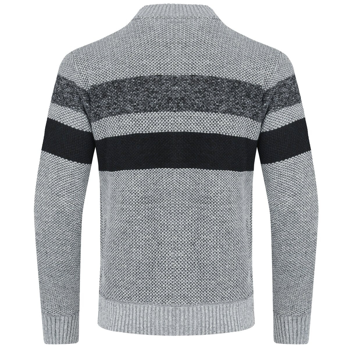 YOUTHUP Mens Casual Slim Full Zip Knitted Cardigan Sweaters