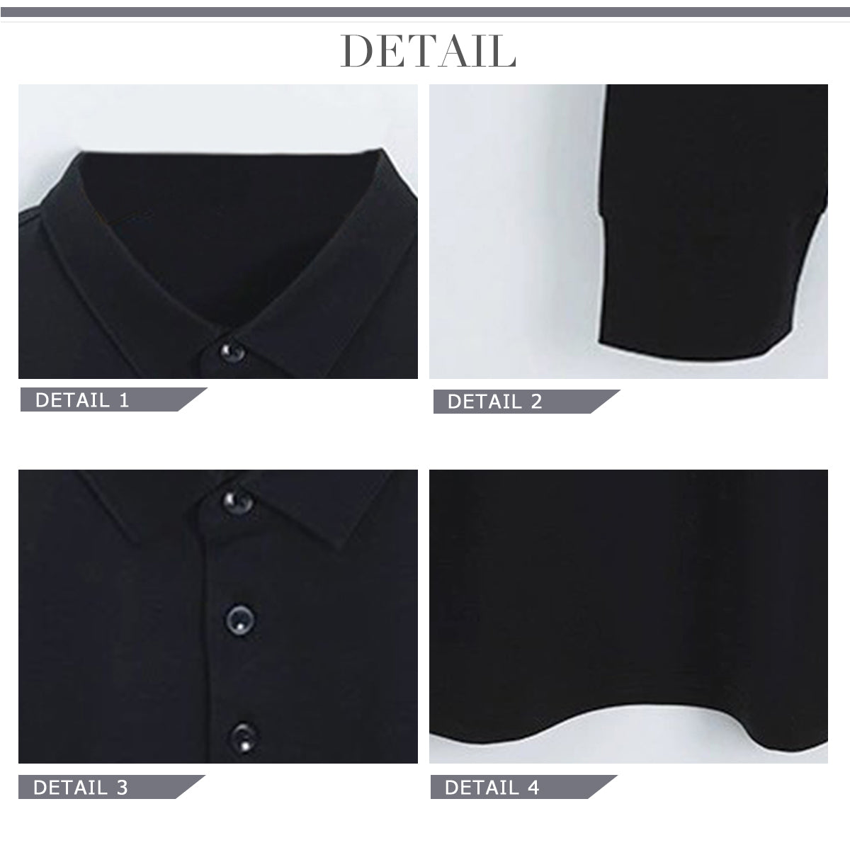 YFFUSHI Mens Soft Mercerized Cotton Long Sleeve Non-iron Shirt