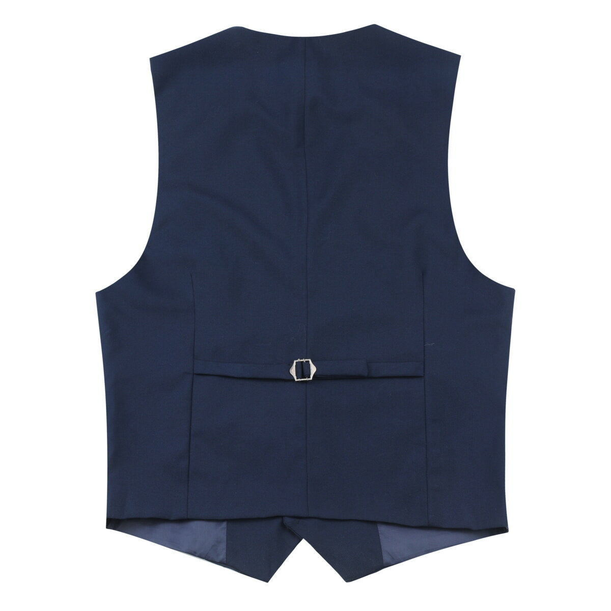 YOUTHUP Mens Business Slim Formal Vest Solid Color Breasted Suit Waistcoat