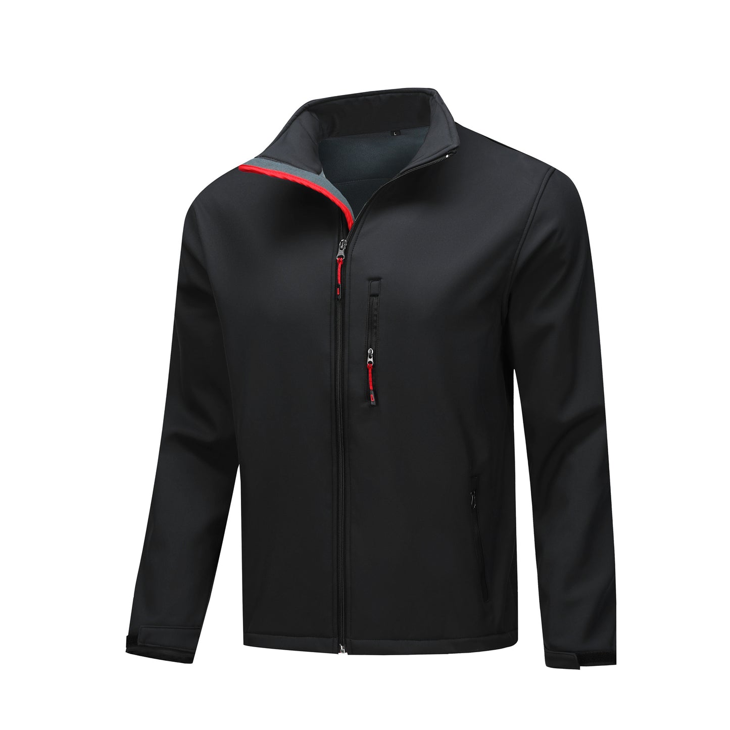 YOUTHUP Mens Lapel Zipper Waterproof Jacket