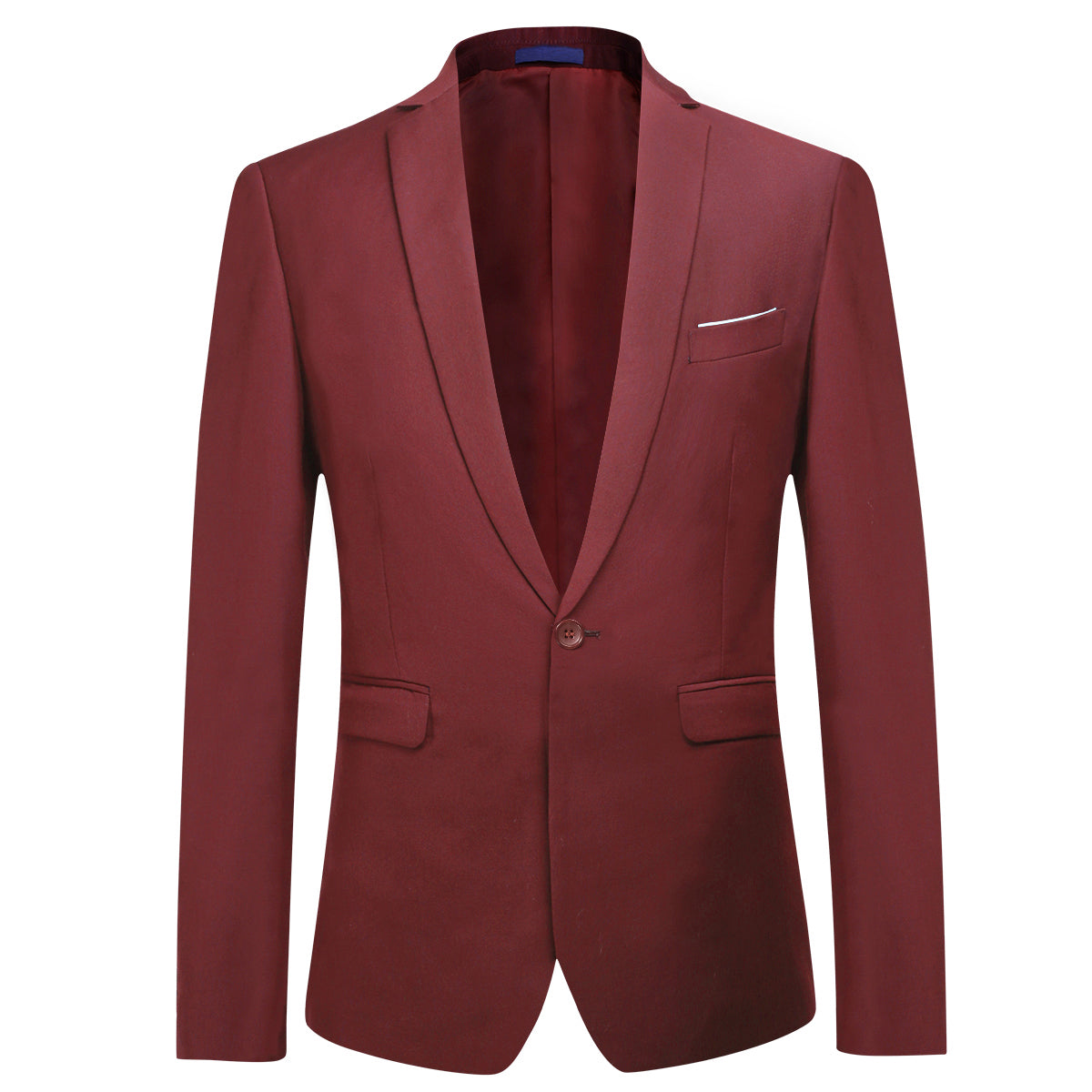 Cloudstyle Men's Suit Jacket One Button Slim Fit Sport Coat Business Daily Blazer