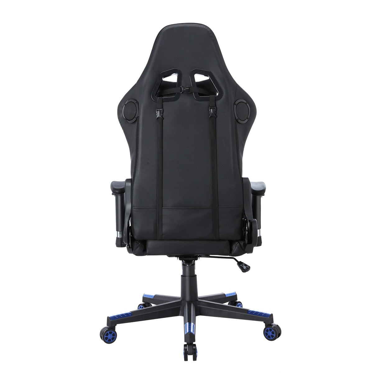 Cadeira de jogo com luzes LED RGB e alto-falantes Cadeira de gaming Cadeira de escritório estilo racing Cadeira PC de couro PU