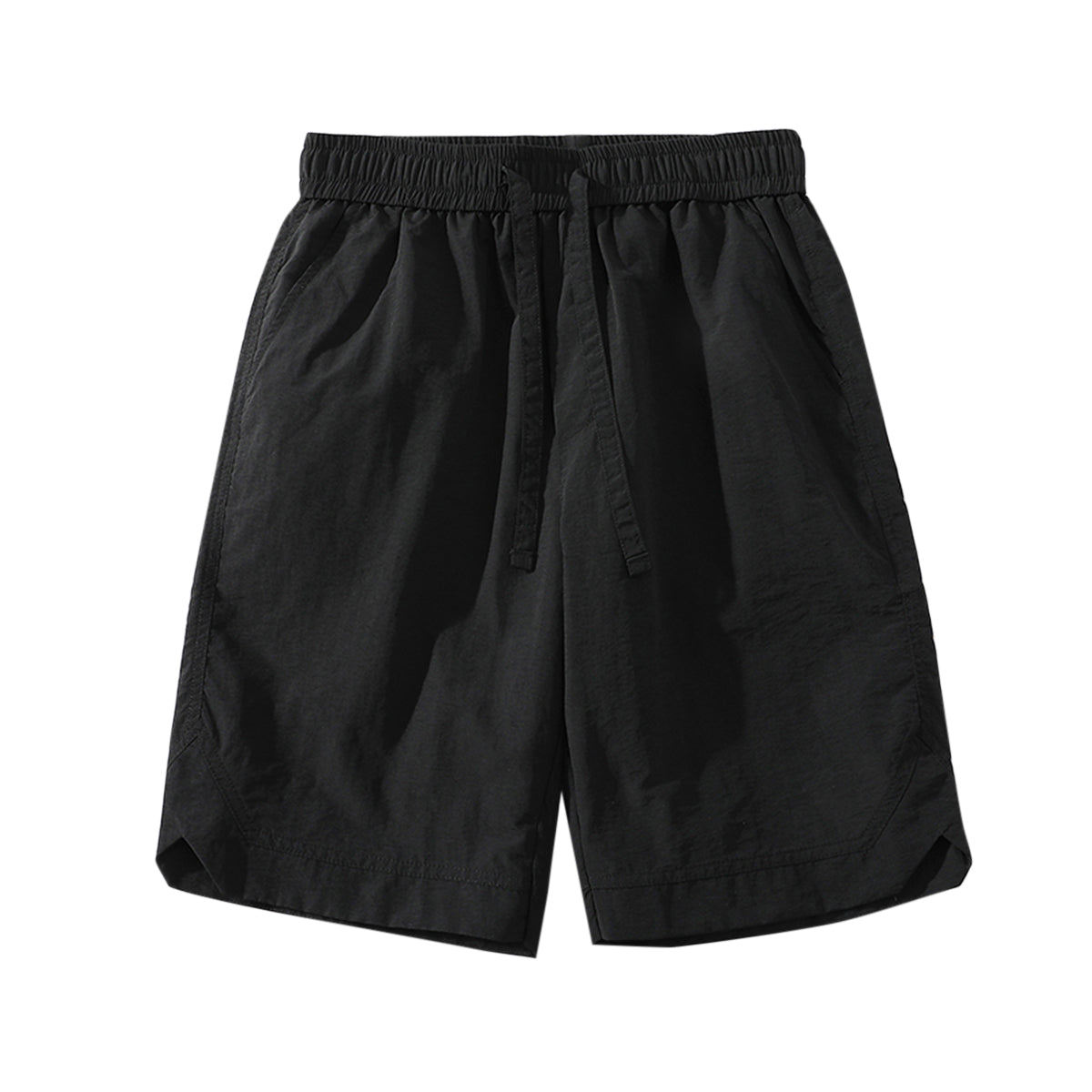 Mens Drawstring Straight Sportsman Shorts Cropped Pants