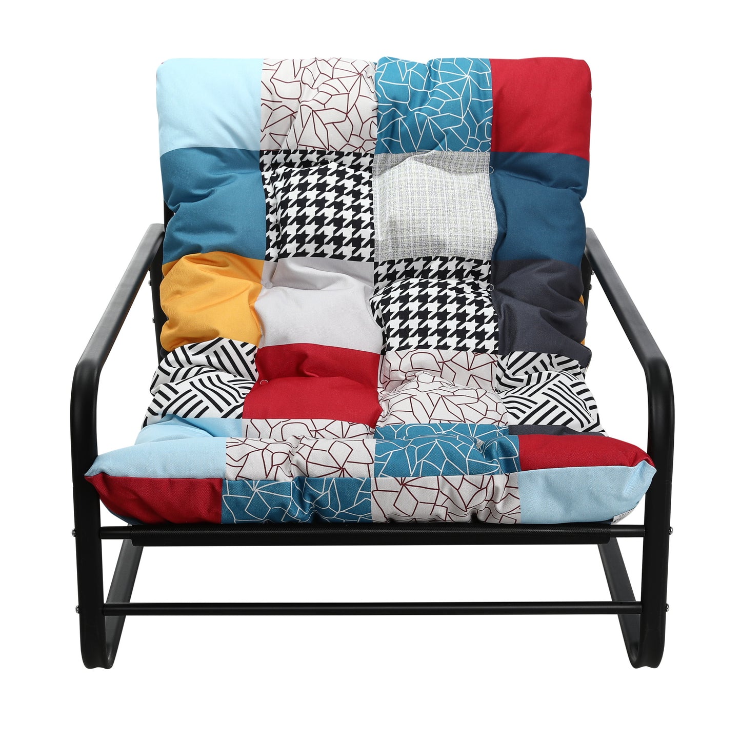 Cadeira de jardim HOMEMIYN (116,5 x 92 x 72 cm - aço - várias cores)
